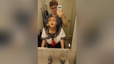 Little Busty Sailor Girlfriend Fucked In The Bathroom - hclips