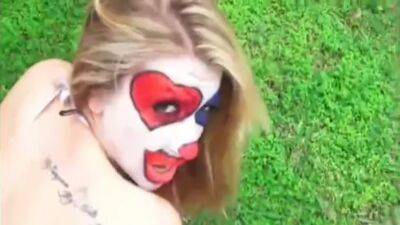 Hot Clown Fun Pov Blue Blonde - upornia