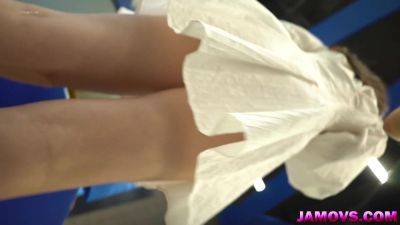 asian babe public voyeur upskirt video - hotmovs.com