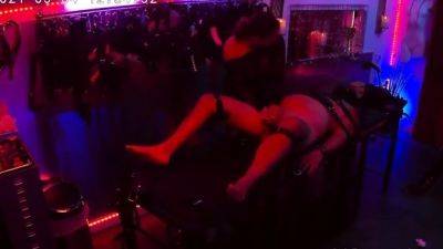 Mistress Carly - @rich_choc is restrained on my bondage - drtuber