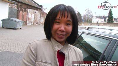 German asian teen next door pick up on street for female orgasm casting - txxx.com - Thailand - Germany