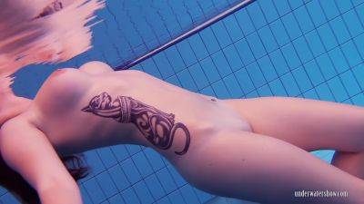 Fun Serbian Babe Katrin Privsem Swims Naked And Horny - upornia - Serbia