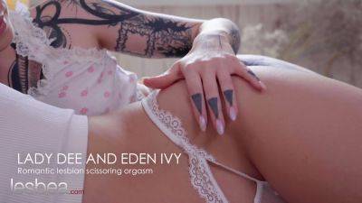 Eden Ivy - Eden Ivy and her stunning Czech girlfriend scissor and moan in orgasmic delight - sexu.com - Czech Republic