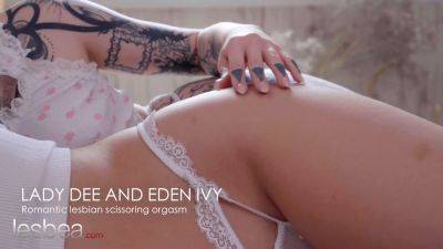 Eden Ivy - Eden Ivy and her Czech girlfriend scissor in a hot lesbian threesome - sexu.com - Czech Republic - Canada