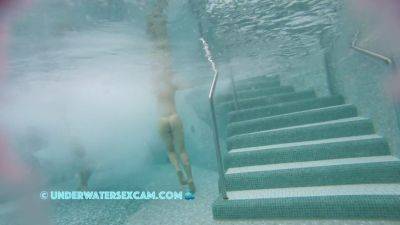 She Disappears In The Underwater Turbulence But Our Hidden Camera Catches Everything - hclips