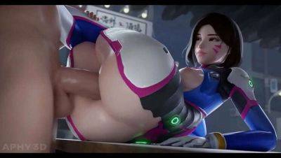 Complete Overwatch D.Va Collection: Hot & Pregnant 3D Animation - xxxfiles.com - North Korea