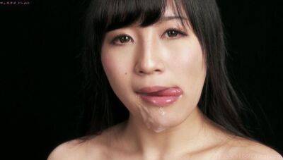 Busty Japanese Moeka Kurihara gets cum on face - fetish - xtits.com - Japan